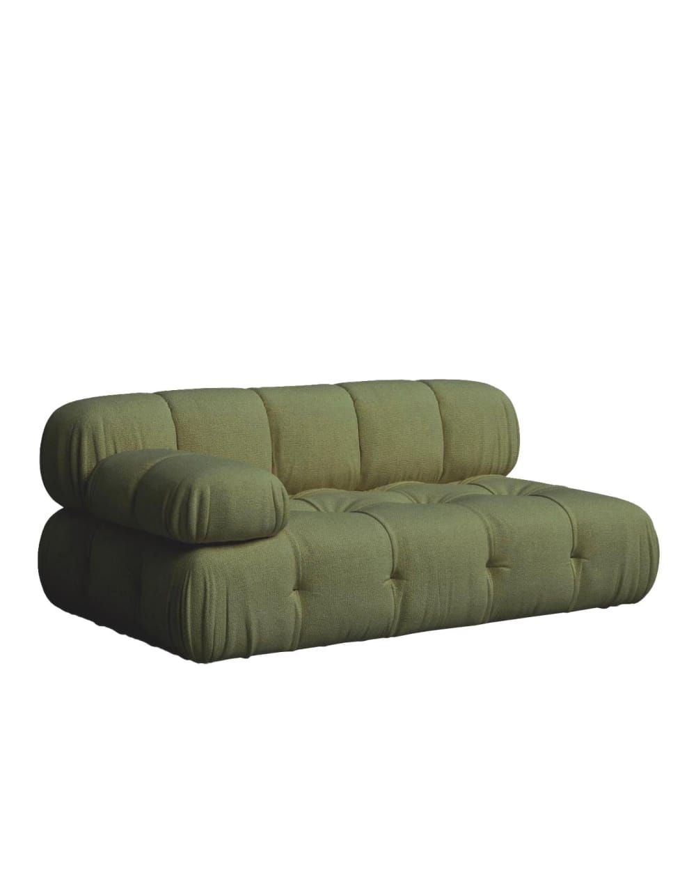 Canapé vert chaise longue