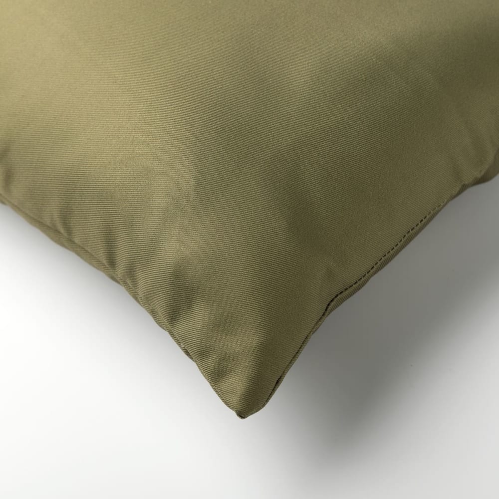 Housse de coussin extérieur 30x50 cm Vert Couleur unie - Maisons du Monde