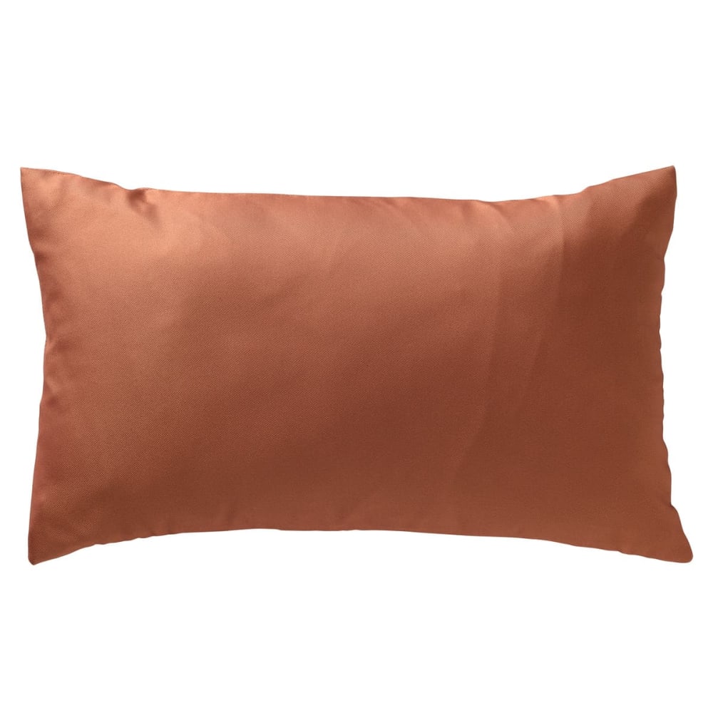 Housse de coussin extérieur 30x50 cm Rose Couleur unie