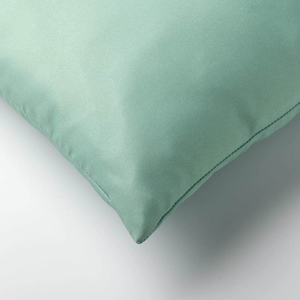 Coussin extérieur 45x45 cm Vert Couleur unie - Maisons du Monde