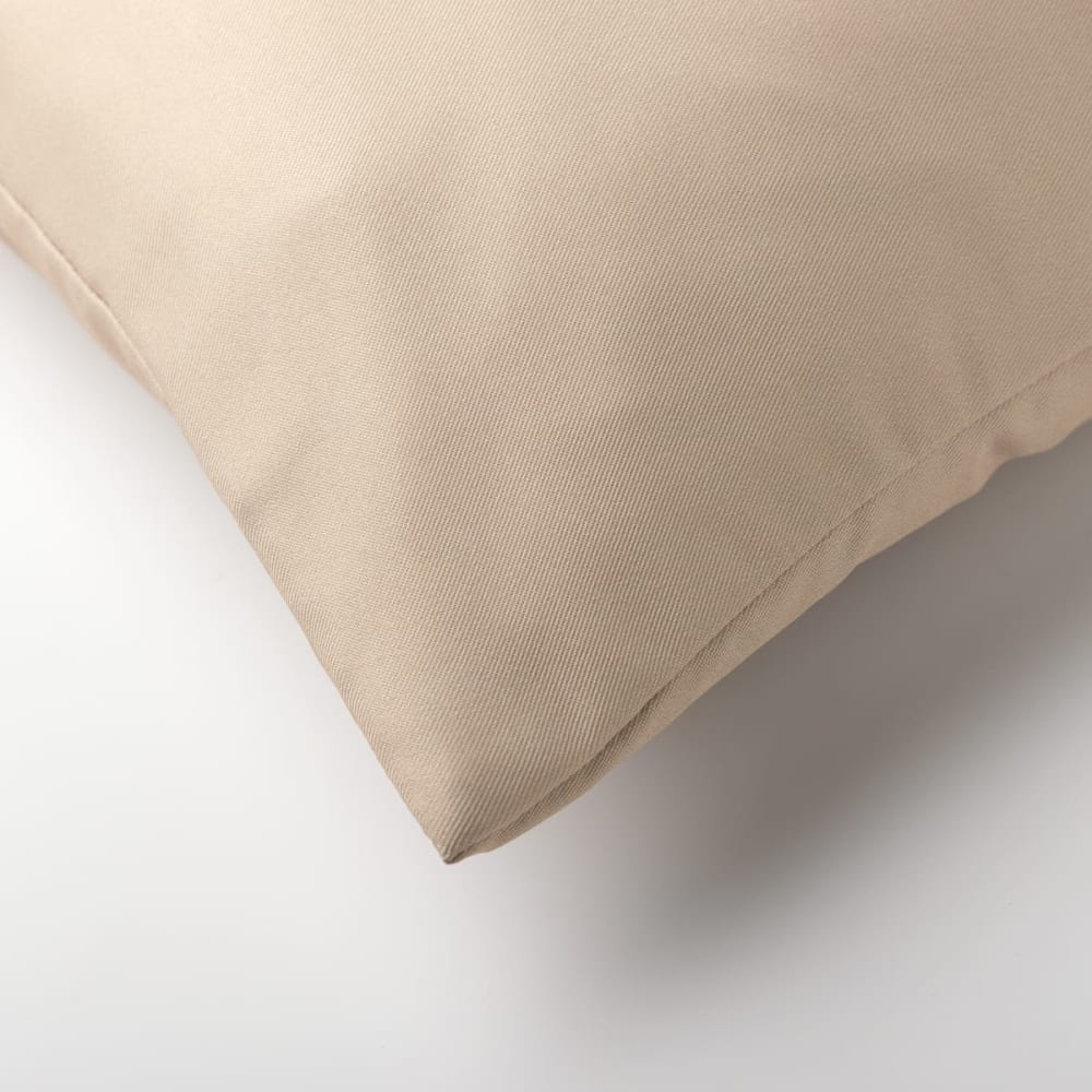 Coussin extérieur 45x45 cm beige Couleur unie - Maisons du Monde