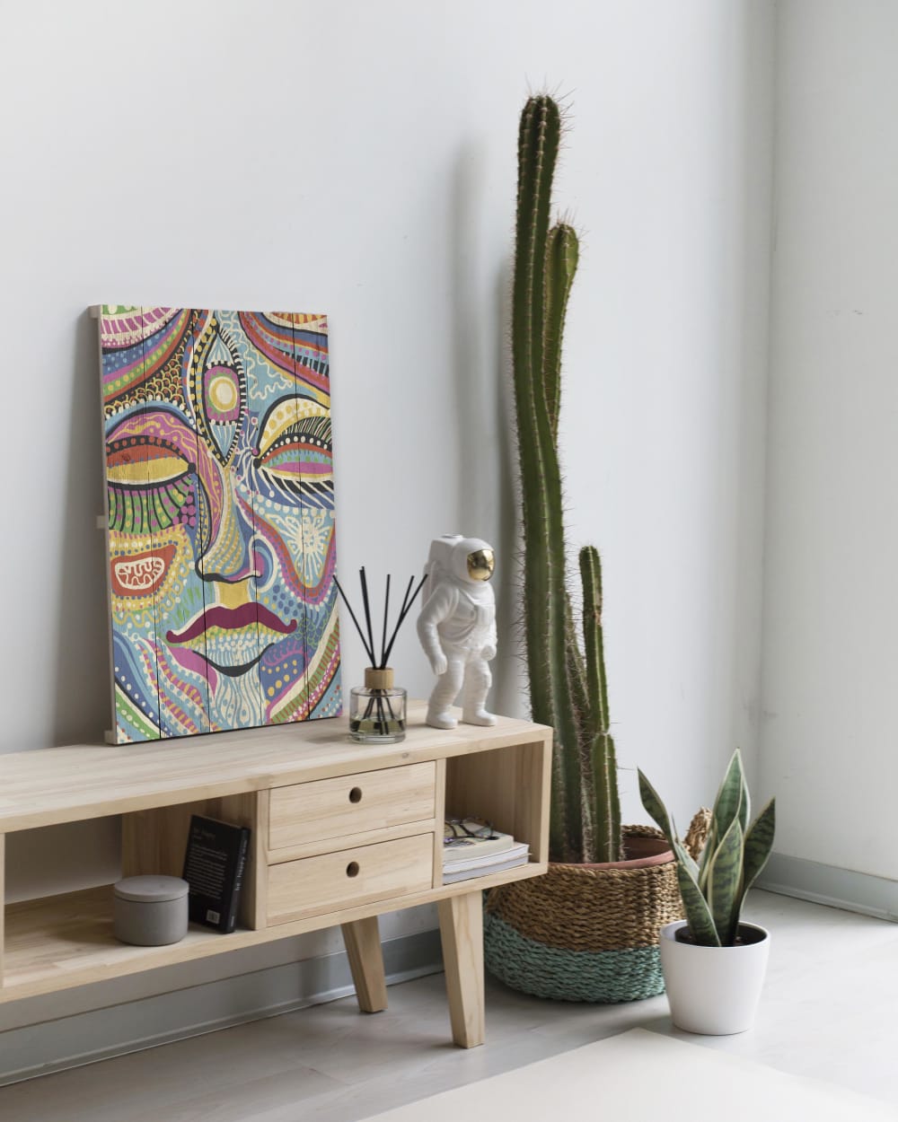 Panneau décoratif en bois 60x40 Fuerteventura - Maisons du Monde