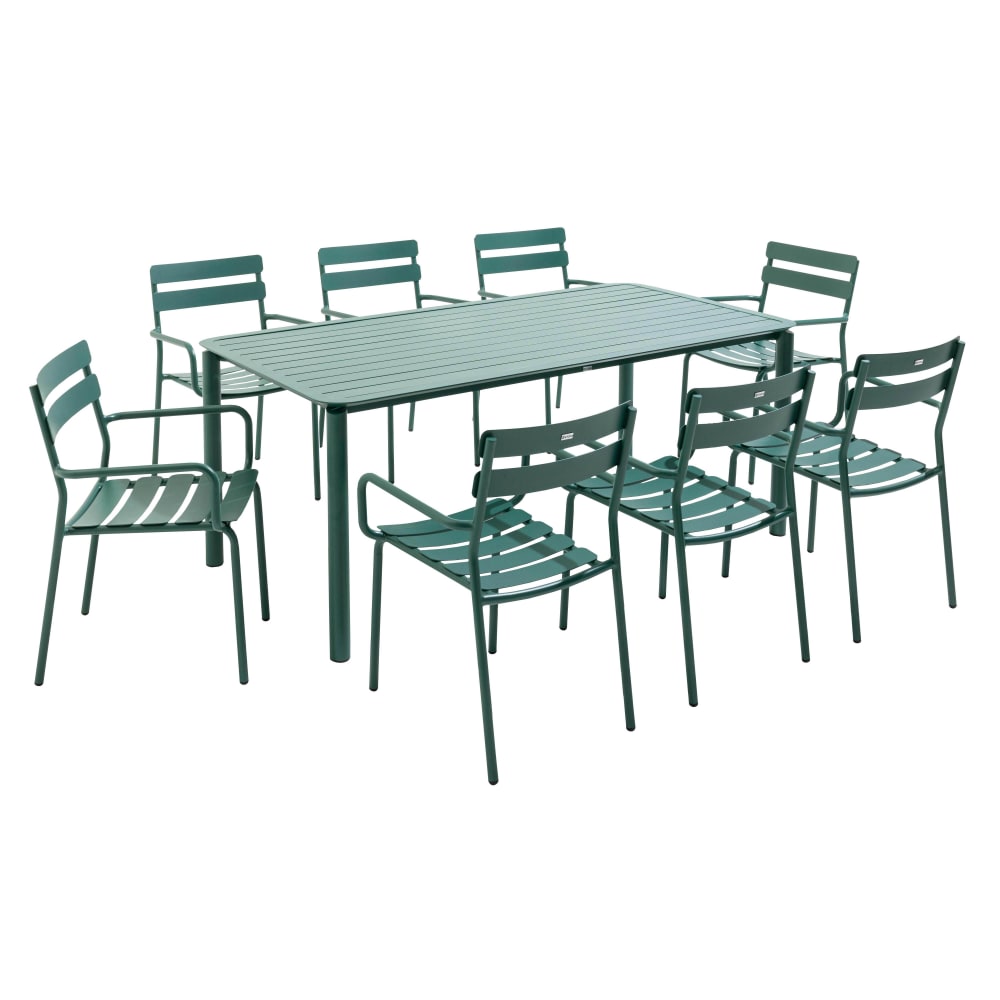 Ensemble table de jardin - fauteuils