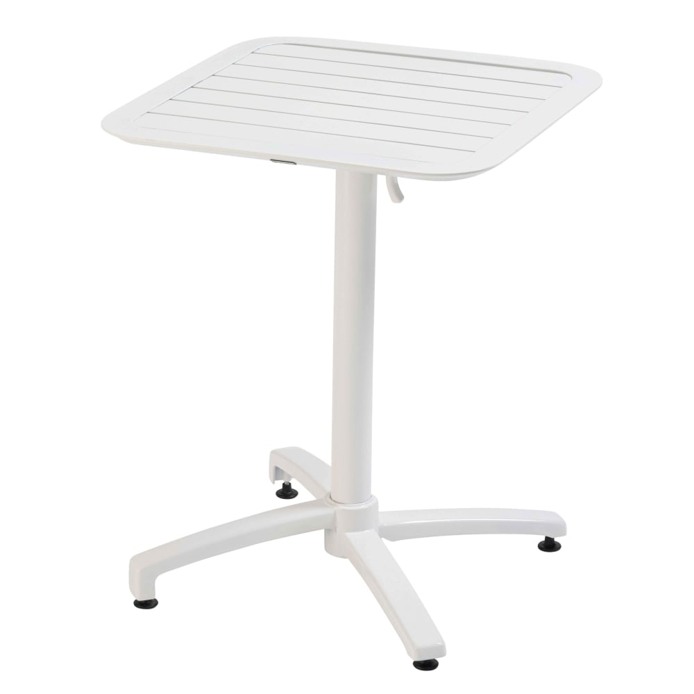 table inclinable de terrasse