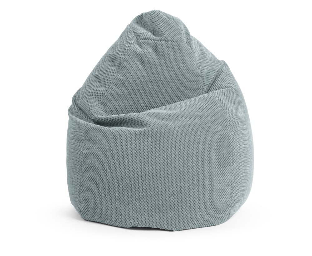 Pouf poire xxl d'intérieur - sauge