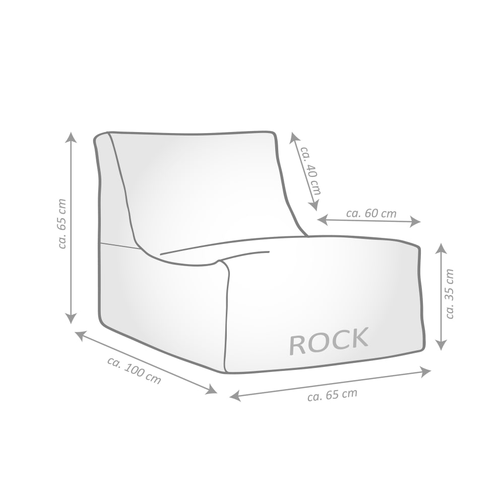 Pouf grand confort avec dossier en velours rose 65x100x65 cm - Maisons du Monde