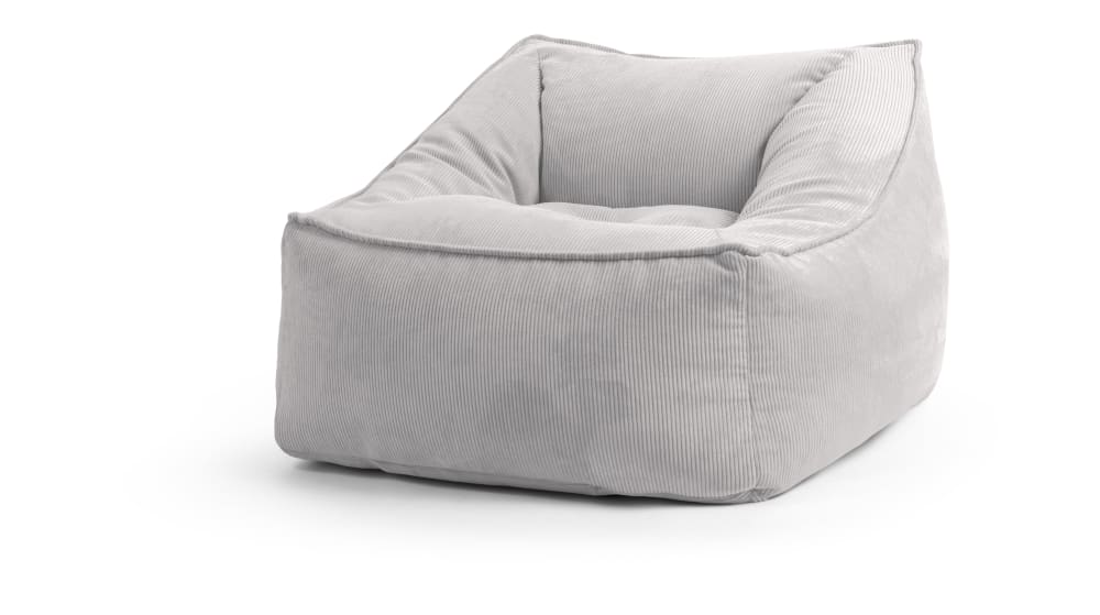 Pouf d'intérieur avec - gris