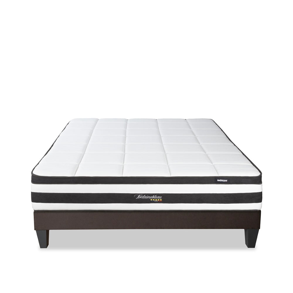Ensemble matelas sommier bois 90x190 - Maisons du Monde