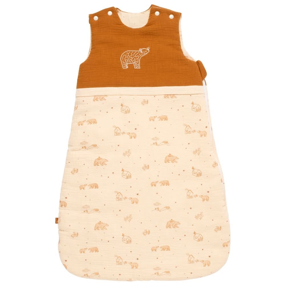 Gigoteuse ouatinée en coton Orsino ours TOG 2,5 (0-6 mois) (Sauthon) - Couverture