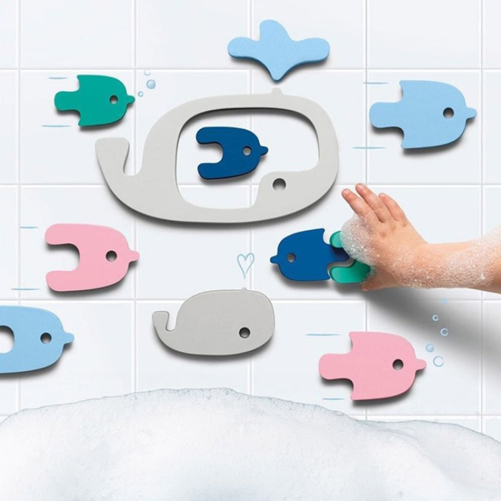 Quut - Puzzle de bain Baleine