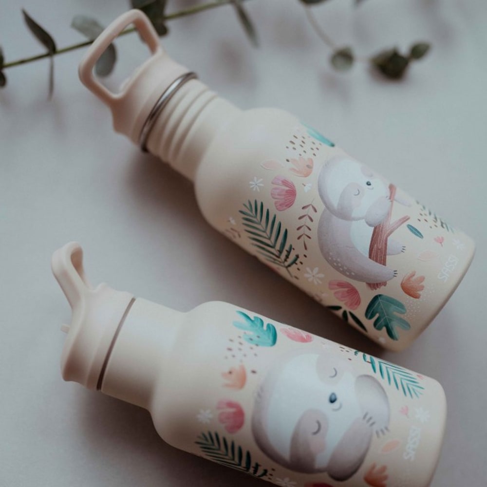 Edelstahlflasche 350 ml Gnawy das Faultier - Maisons Du Monde