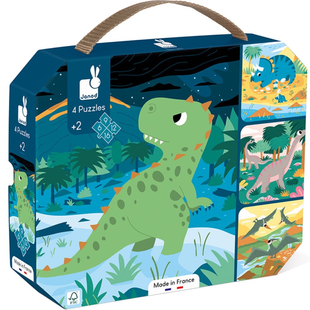 Malette de 4 petits puzzles