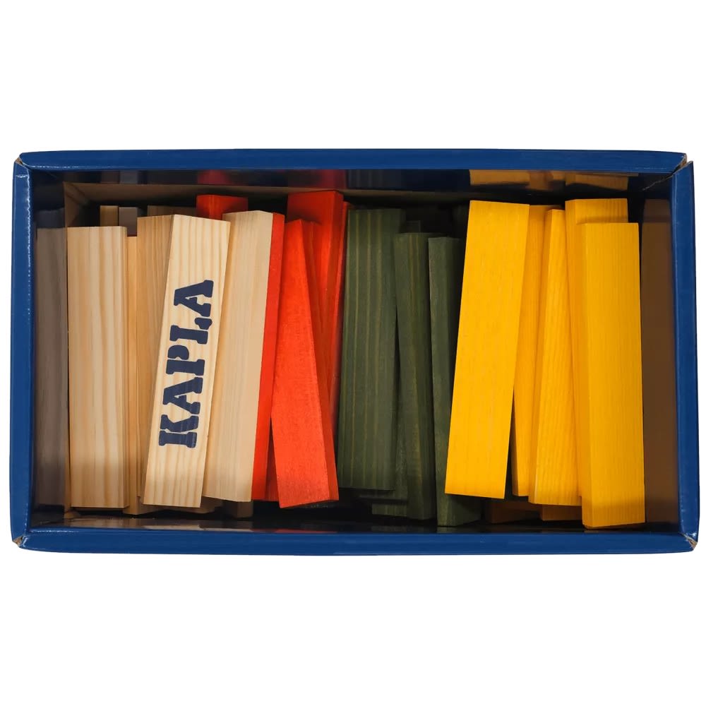 Baril Kapla 200 Automne en bois massif beige 24,5x14,5x35,5 cm (Kapla) - Image 1