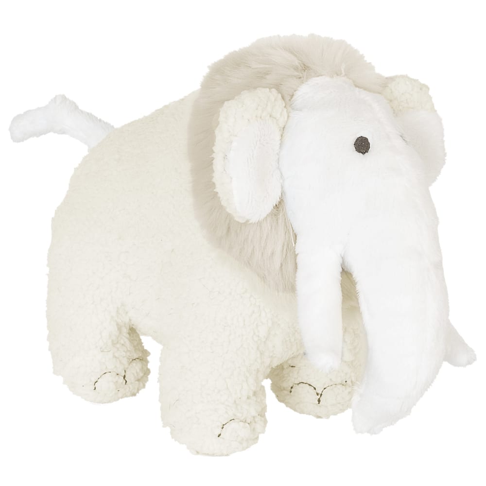 Happy Horse Peluche mammouth en polyester beige 20 cm Beige Pes - Polyester - 20x16x7cm