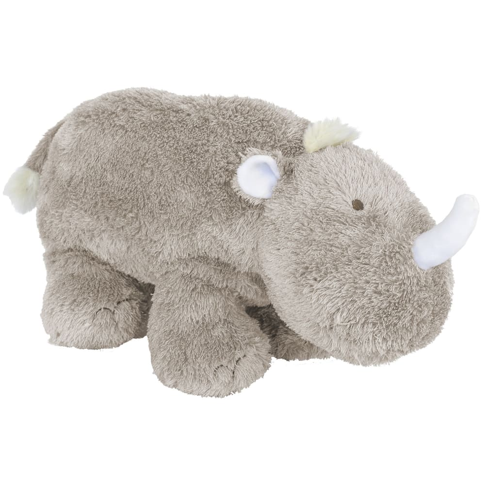 Happy Horse Peluche rhino en polyester gris 47 cm Beige Pes - Polyester - 47x28x14cm