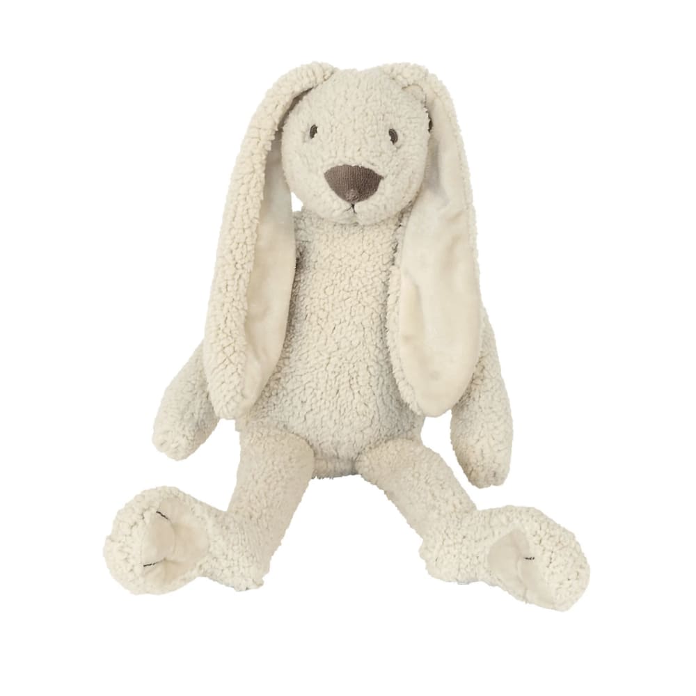 Peluche lapin polyester recyclé beige 38 cm - Maisons du Monde