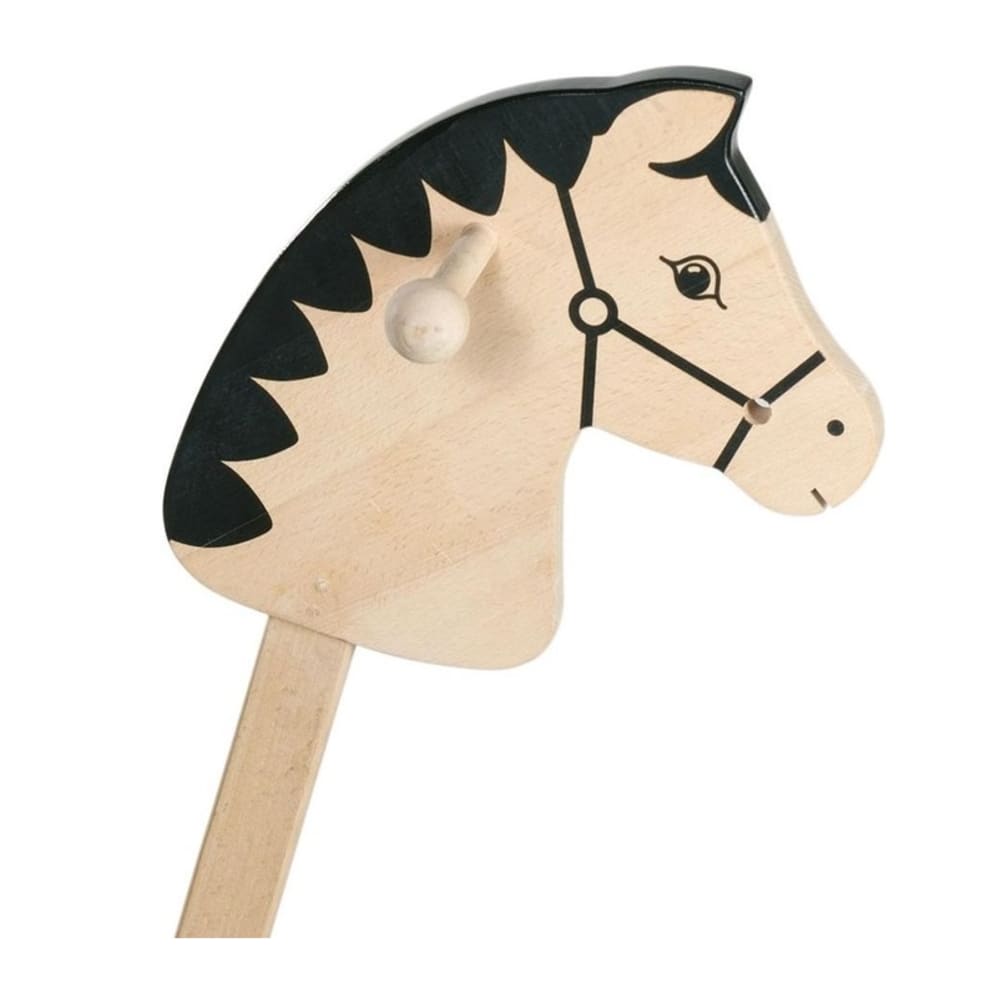 Callu cheval bâton en bois beige 23x20x100 cm - Maisons du Monde