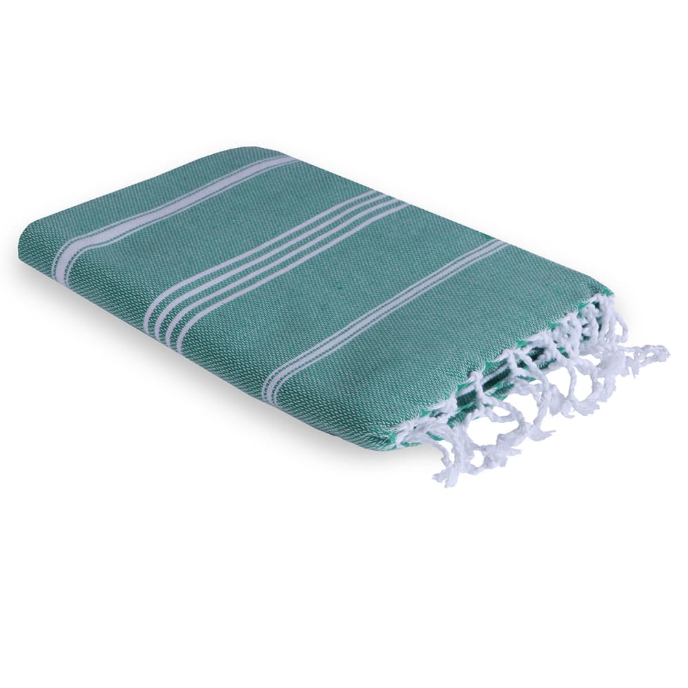 Fouta paréo coton 100x200 vert brésil