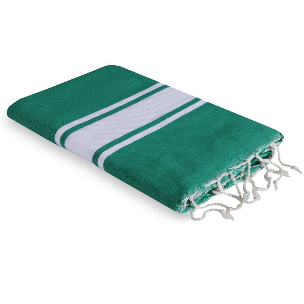 Fouta coton vert brésil 100x200