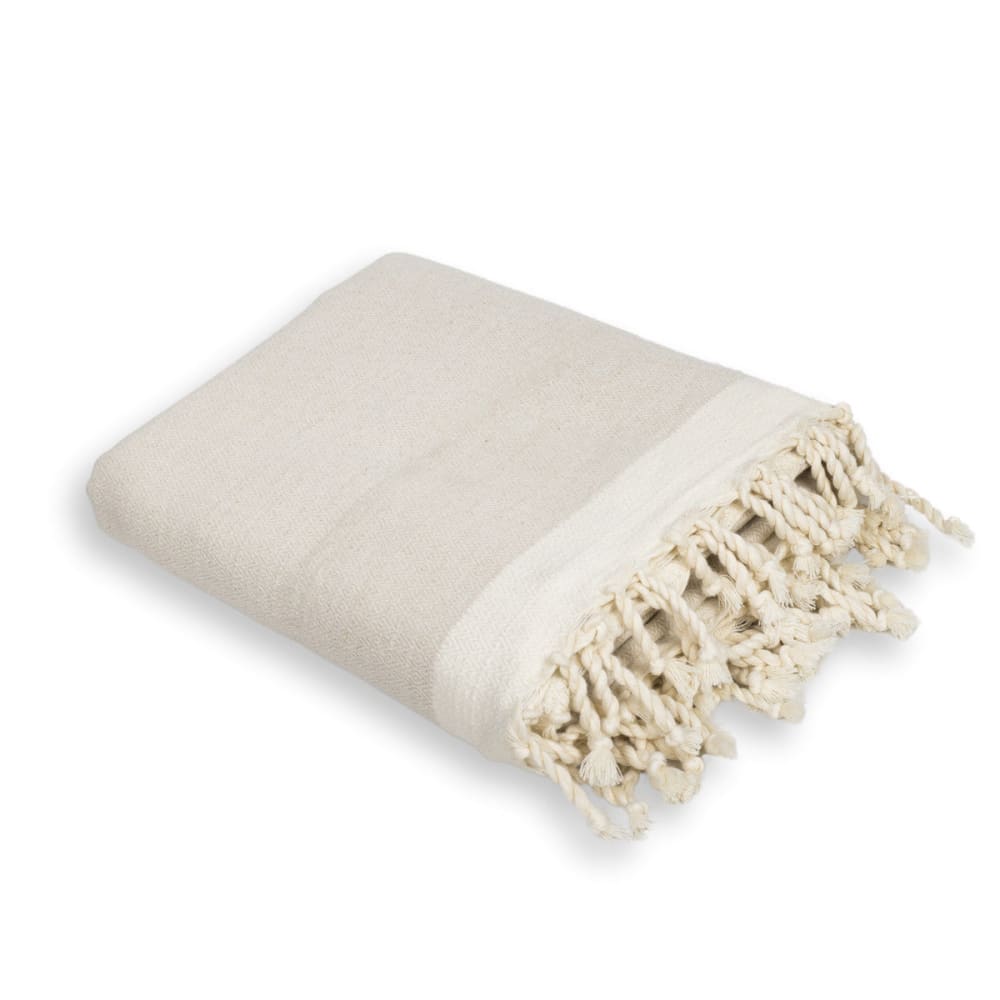 Plaid coton lin 130x170 — vue 3