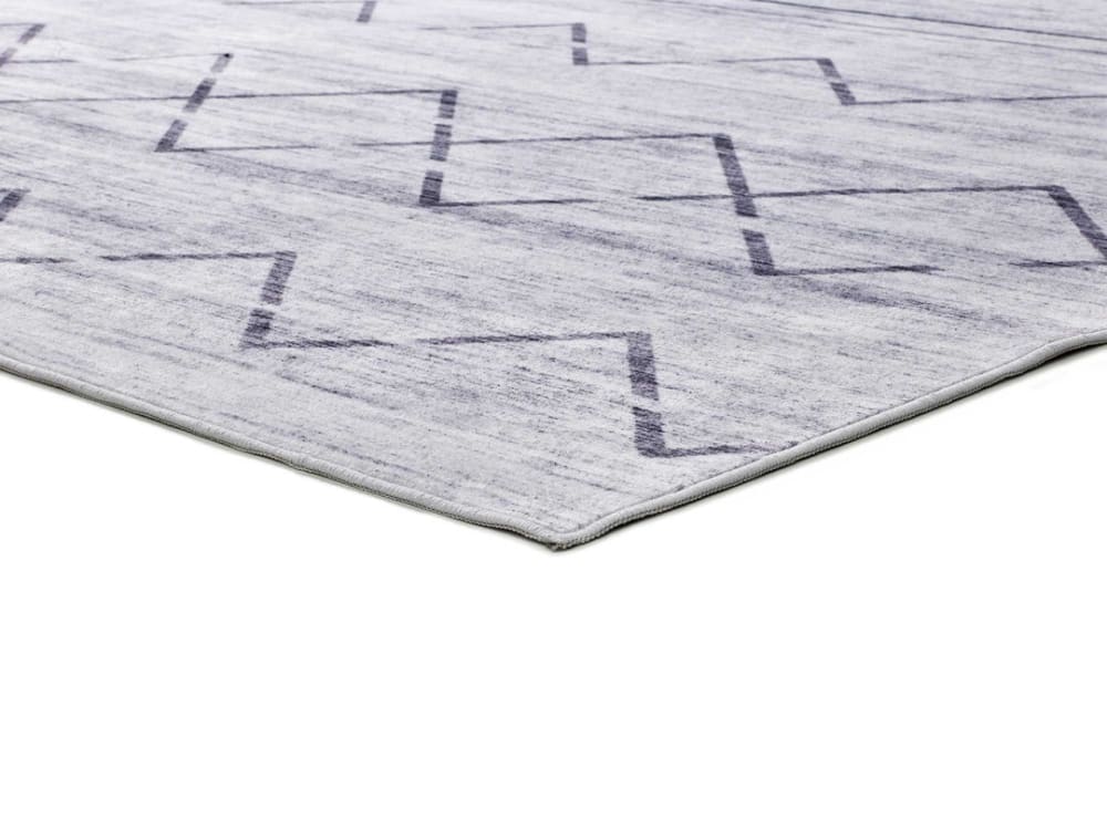 Tapis ethnique gris 160x230 cm — vue 4