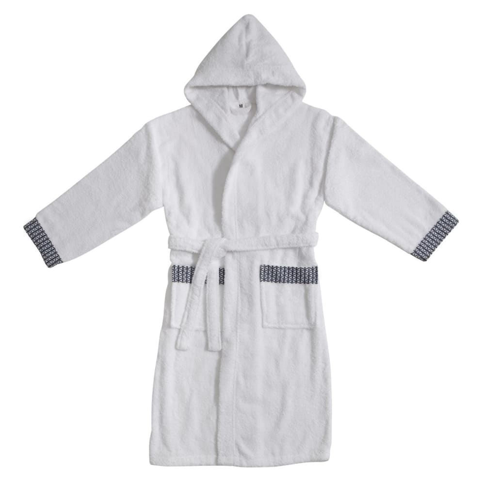 Peignoir adulte à capuche coton éponge m