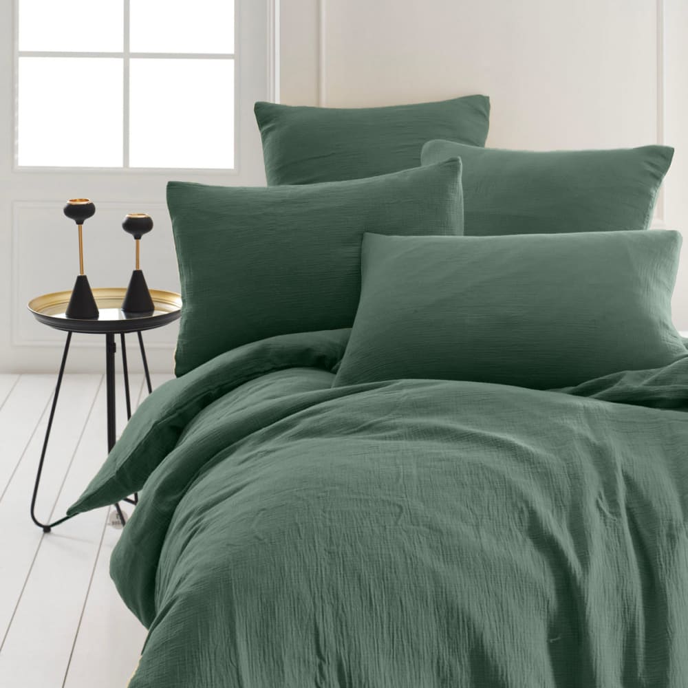 Housse de couette en gaze de coton  lichen 260x240 cm
