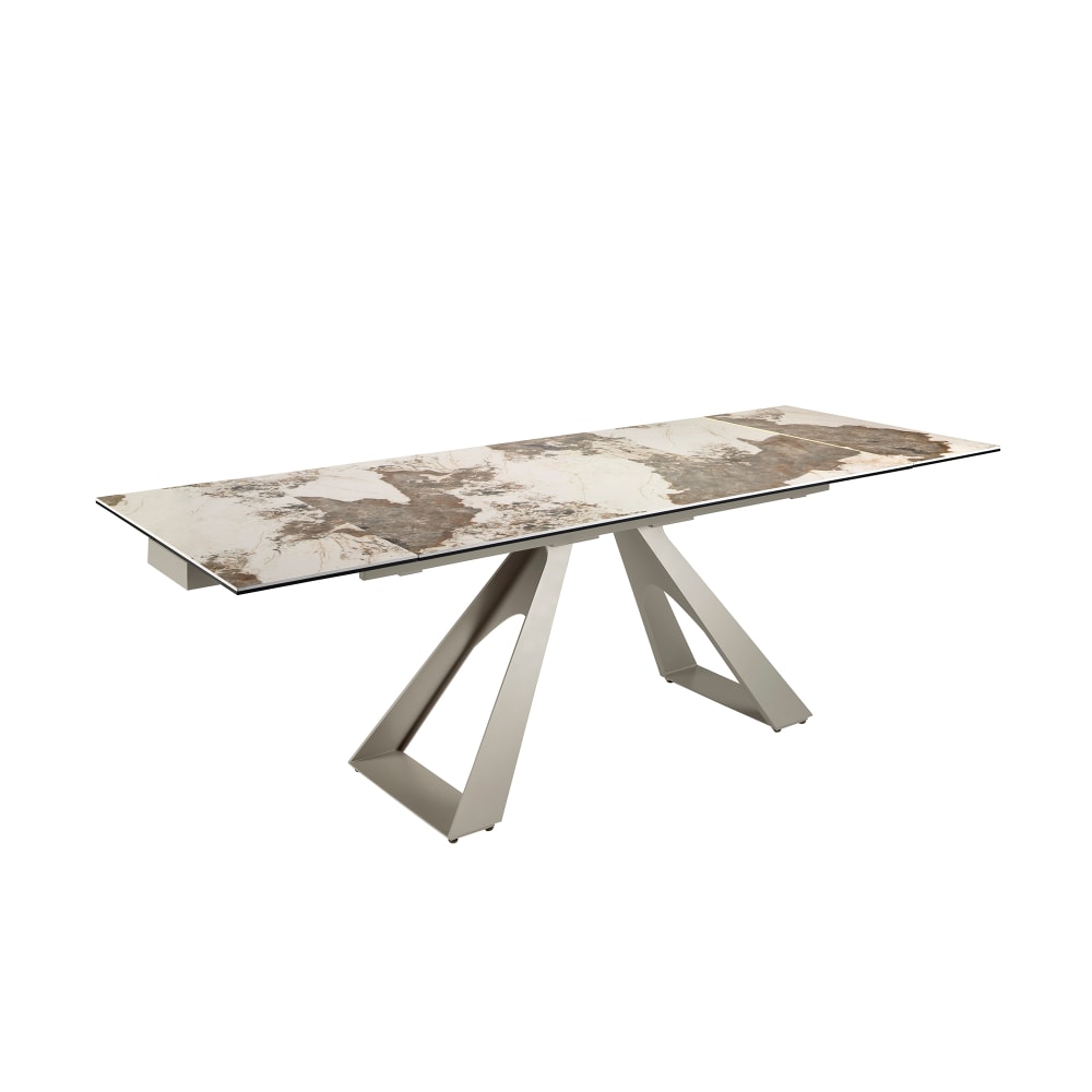 Table de salle manger rectangulaire rallonge