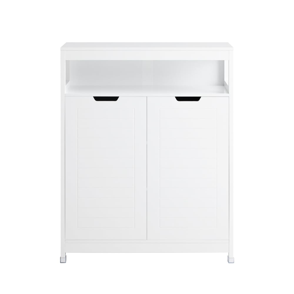 Sideboard Mit 2 TüRen Aus Holz Weiß