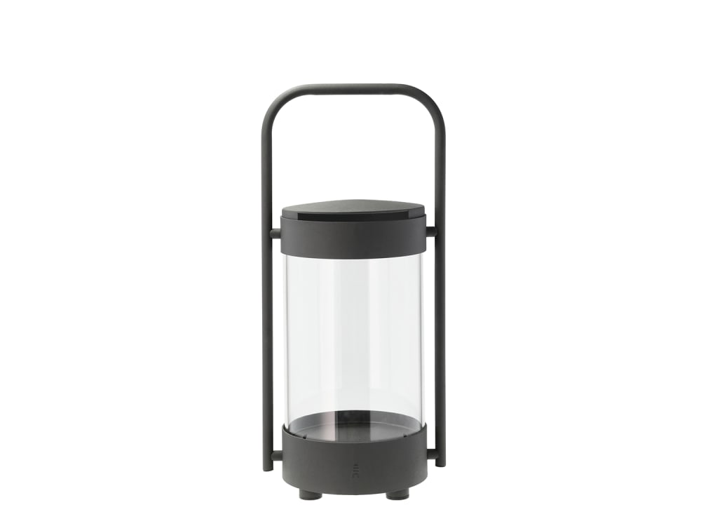 Lanterne en fer noir