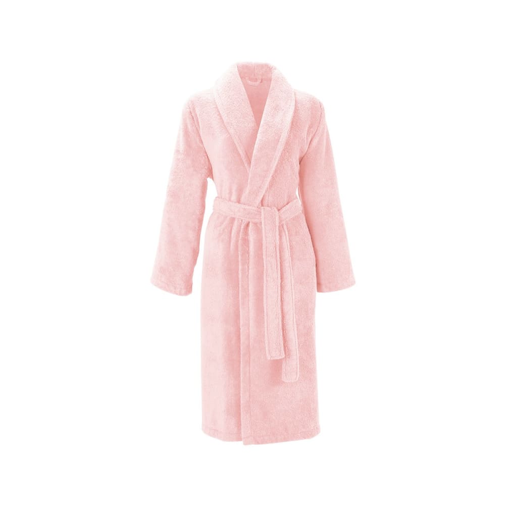 Peignoir coton rosa m