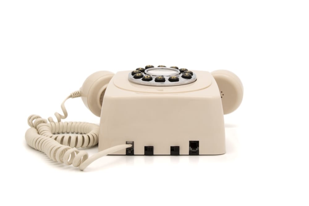 Téléphone analogique 746 wall push button - Maisons du Monde
