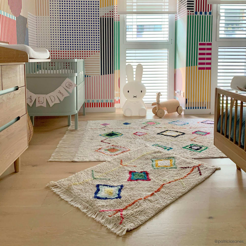 Tapis lavable kaarol multicolore 200x300 cm - Maisons du Monde