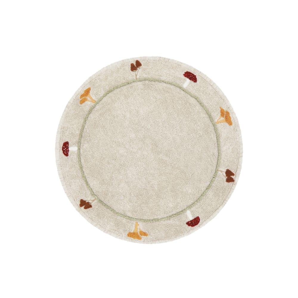 Tapis lavable chanterelle