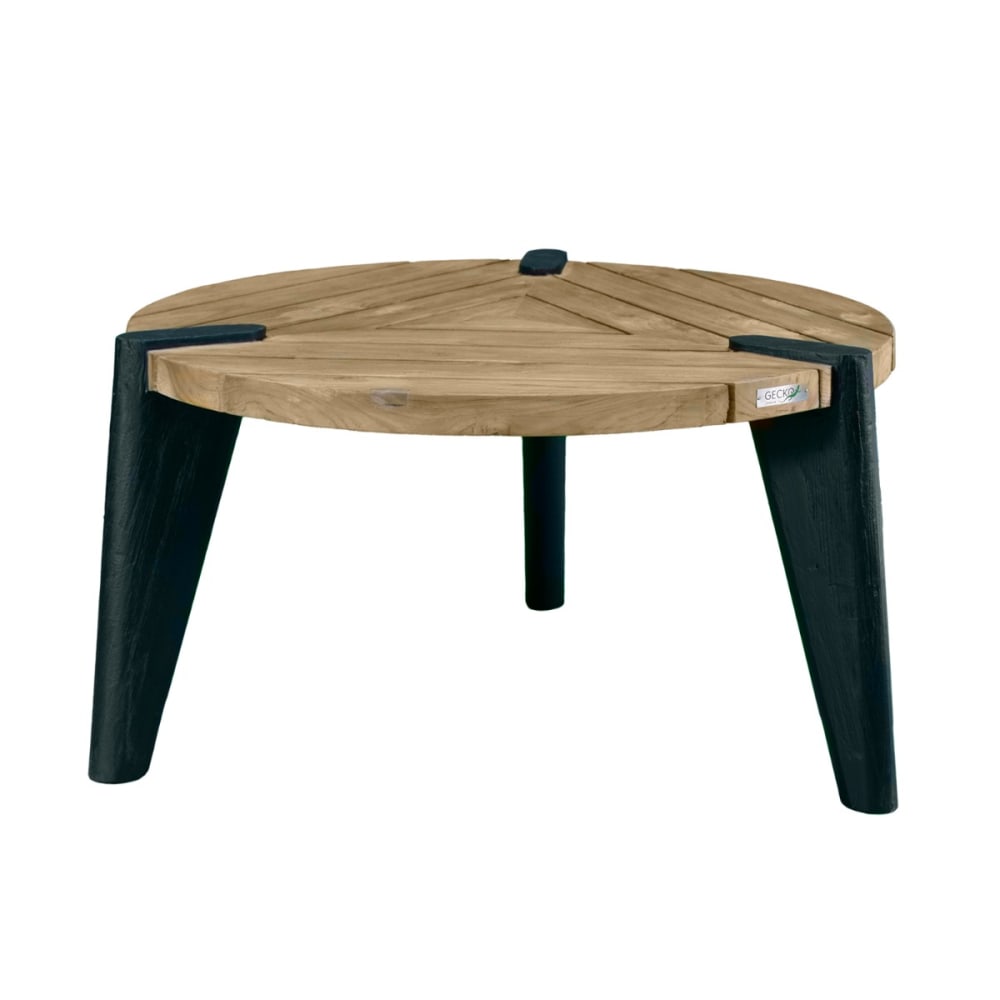 Table basse en teck recyclé 80 cm - Maisons du Monde