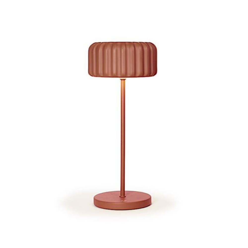 Lampe sur pied en polyéthylène terracotta h29cm Lampe sur pied en polyéthylène terracotta h29cm