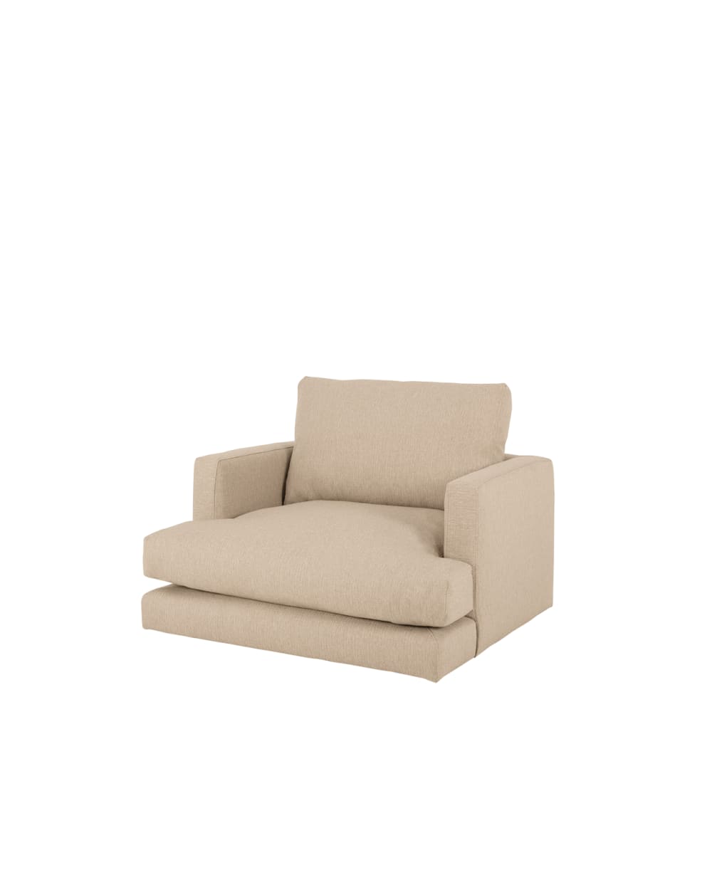 Fauteuil de teinte beige