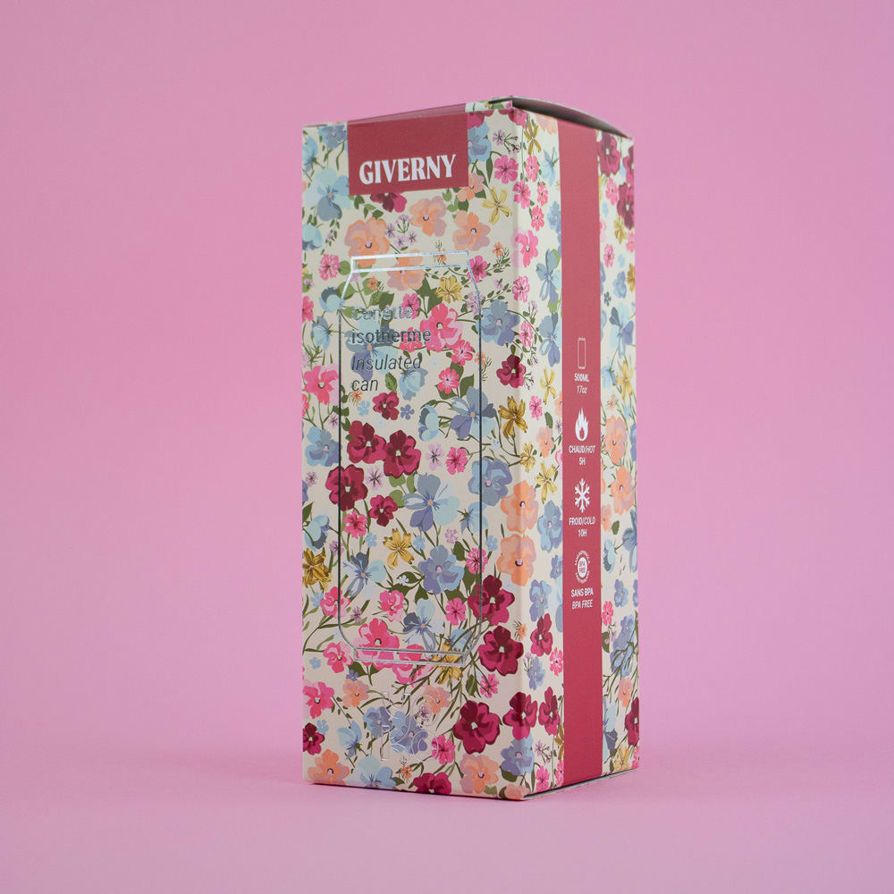 Canette isotherme 500 ml - Giverny - Maisons du Monde