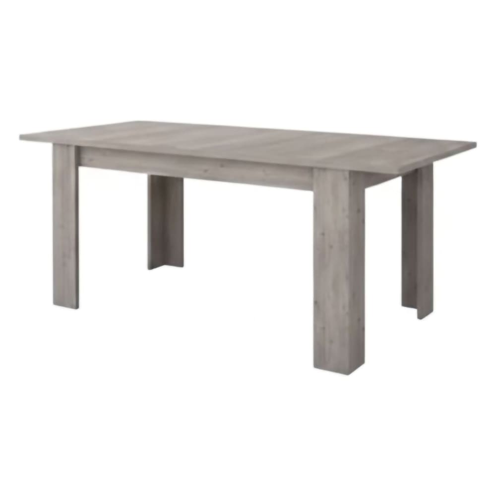 Dmora Ausziehbarer Tisch mit Eichenholzeffekt 160x88h75 cm style modern Braun