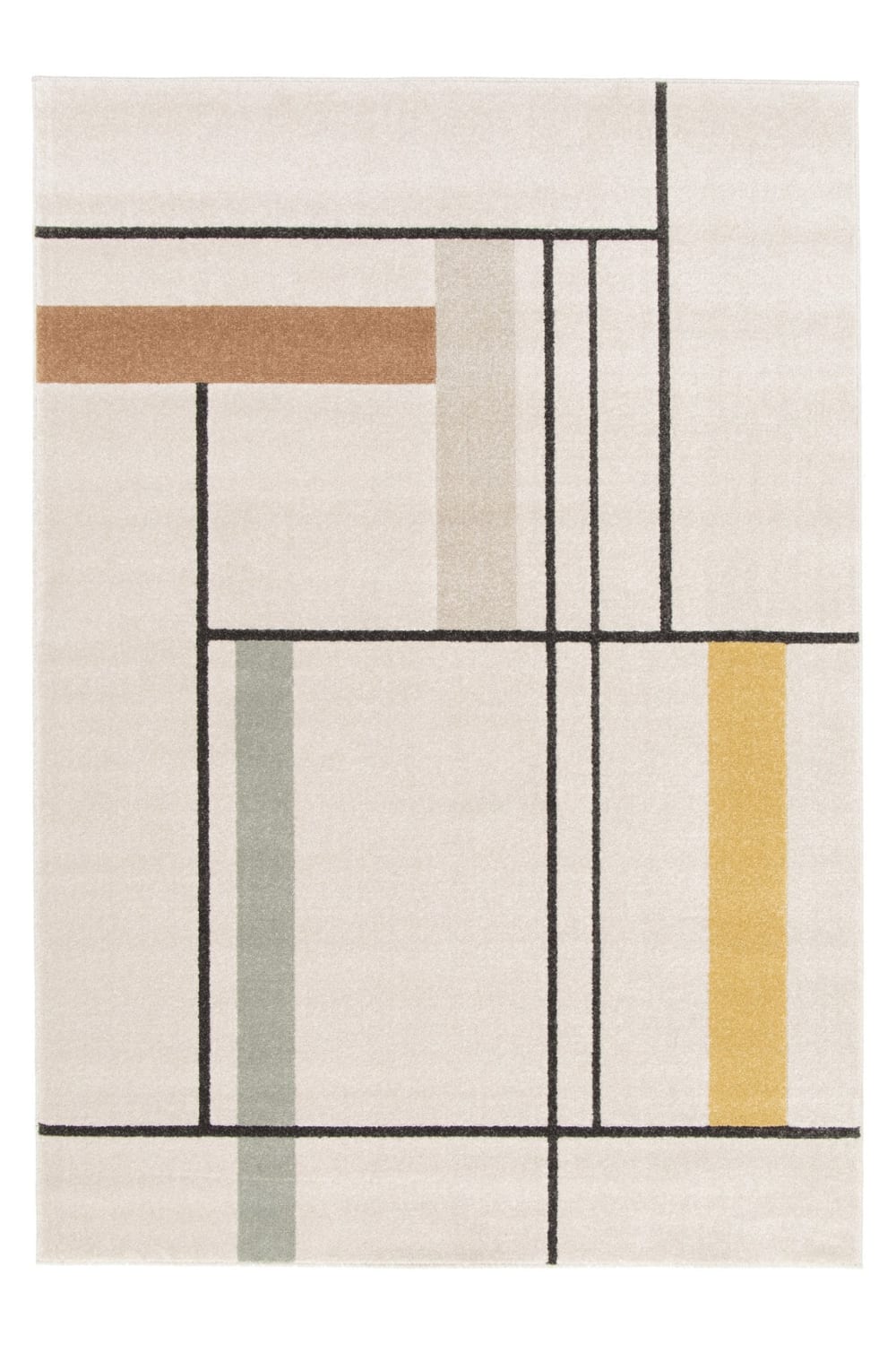 Tapis super doux très graphique 160 x 230 cm