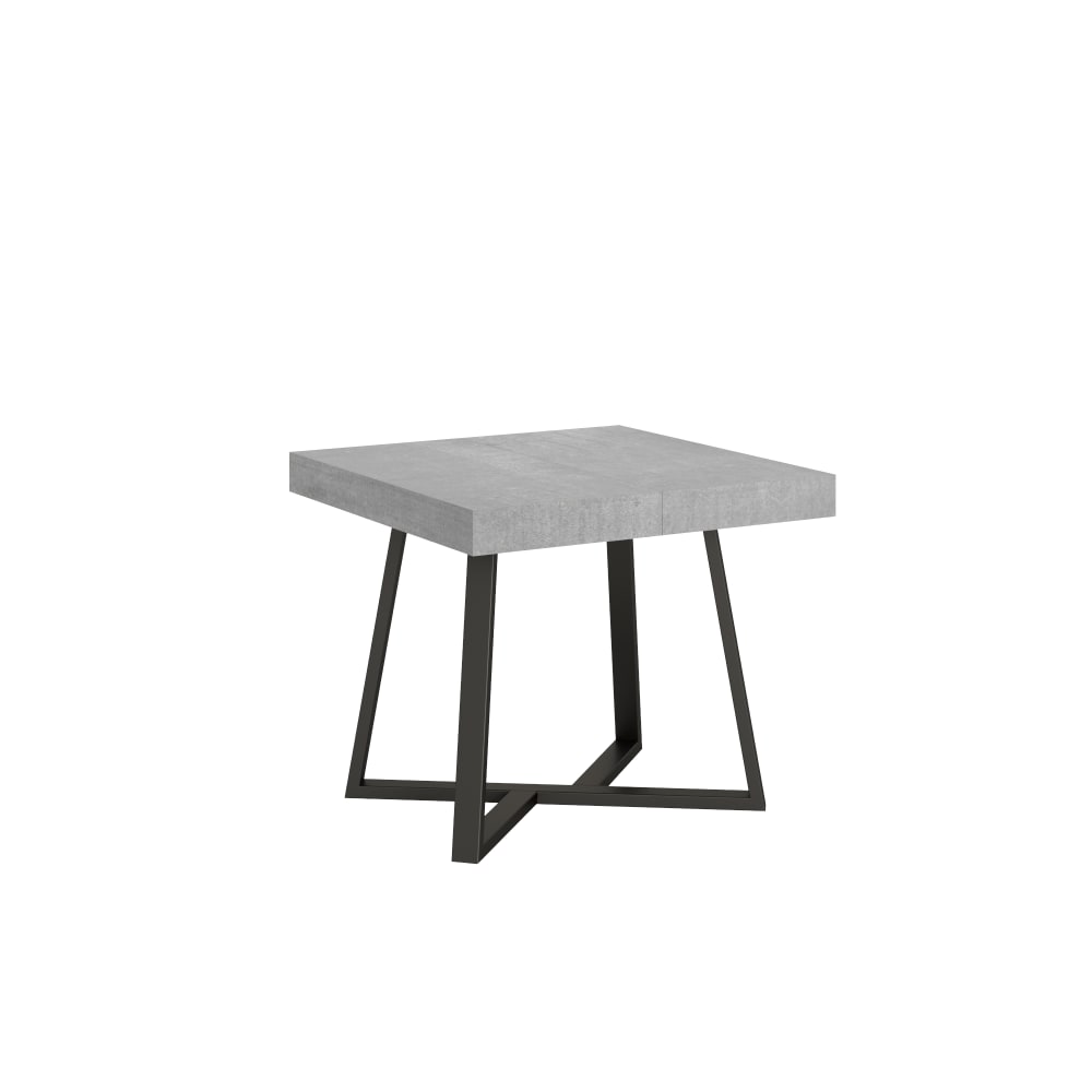 Table extensible 90x90/194 - effet bois