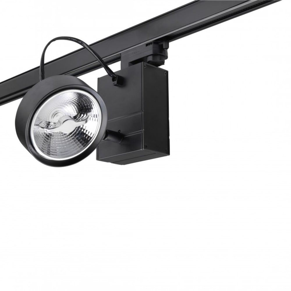 Projecteur IP20 GU10 15W Noir