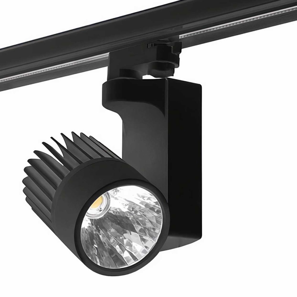 Projecteur LED IP20 35W 3000K Noir - Maisons du Monde