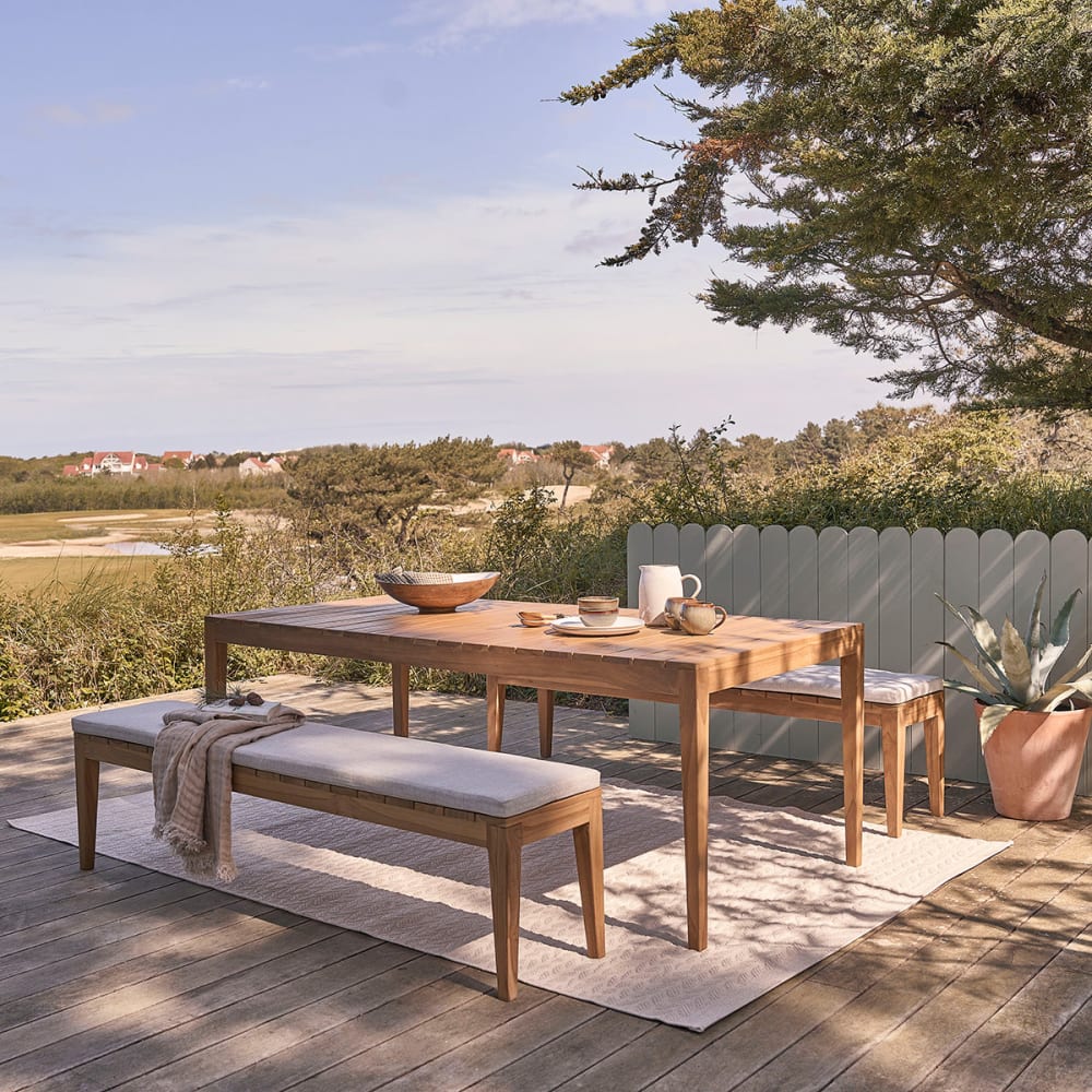 Salon de jardin en teck massif - Maisons du Monde