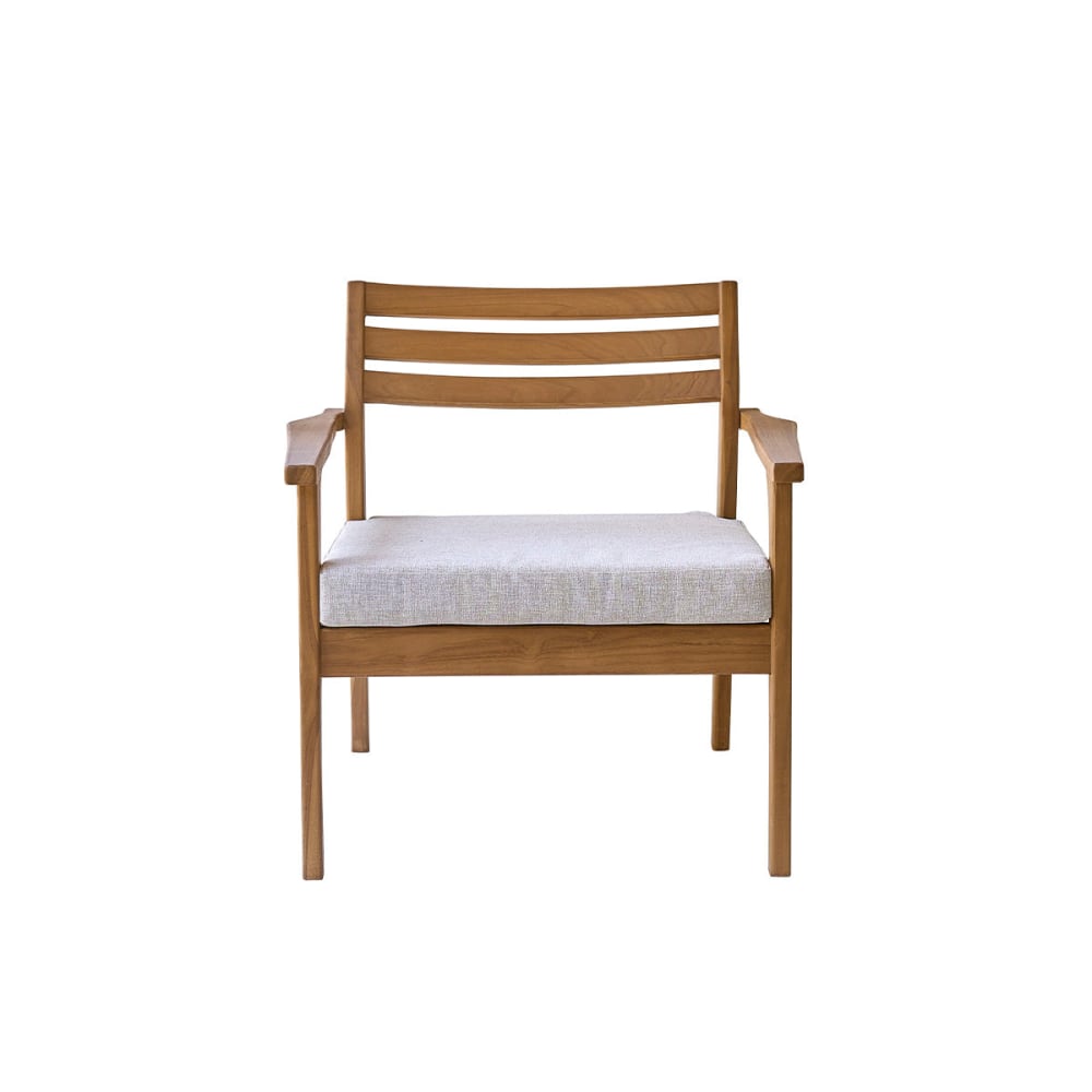 Fauteuil de jardin en teck massif