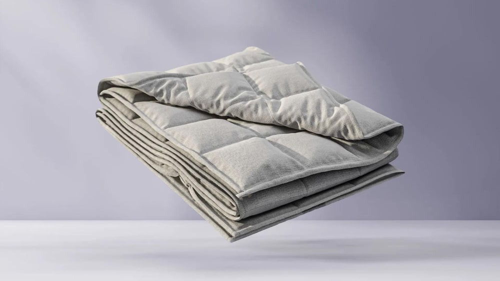 Couverture lestée microfibre 150x200 - Maisons du Monde