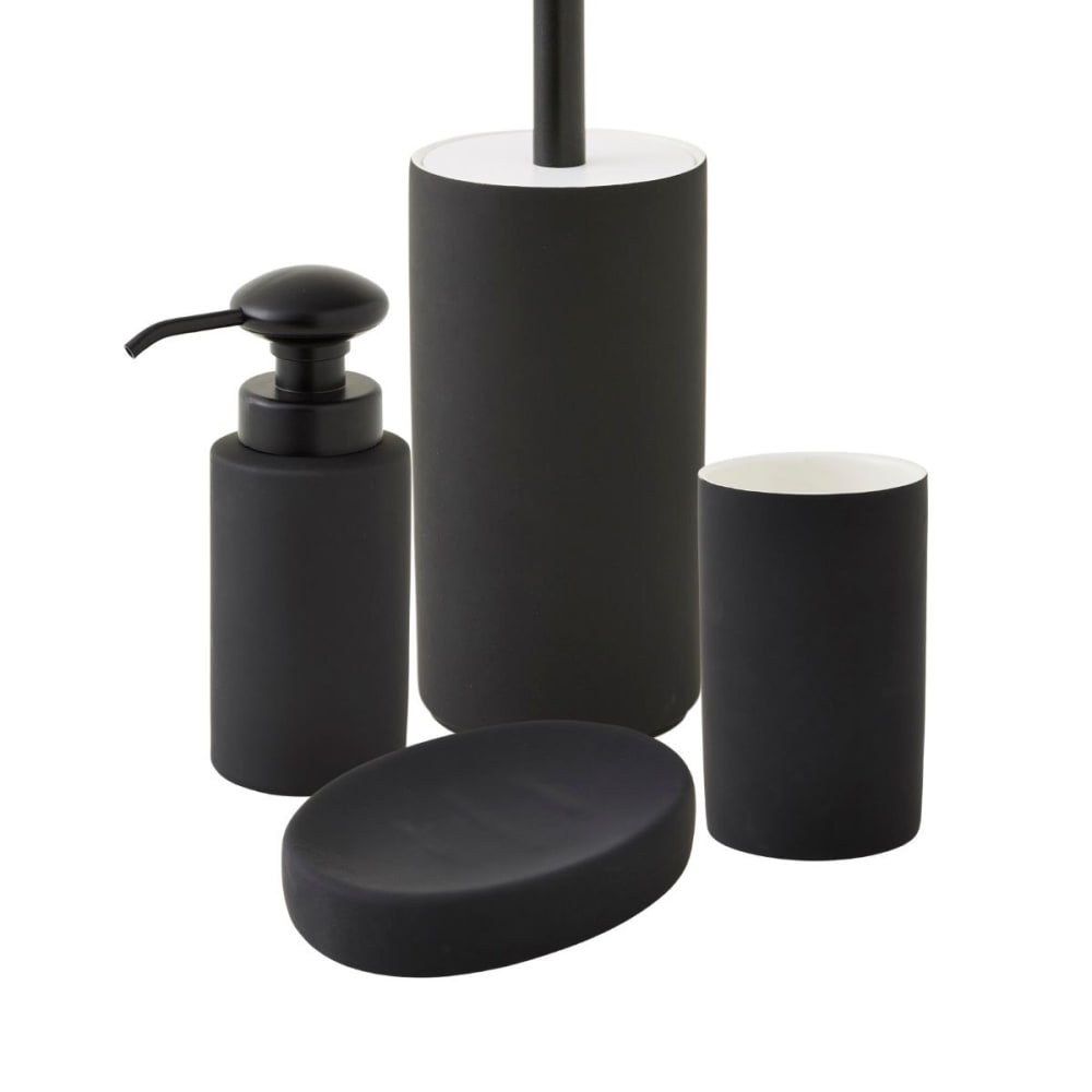 Set salle de bain uni 4 pièces céramique