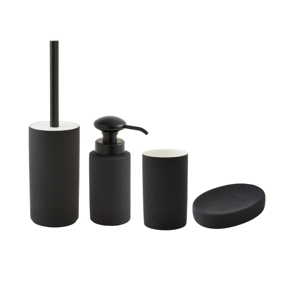 Set salle de bain uni 4 pièces céramique — vue 4