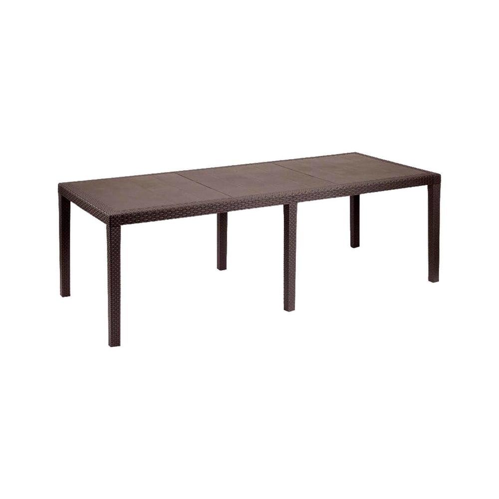 Table d'extérieur Abbaviva Marron