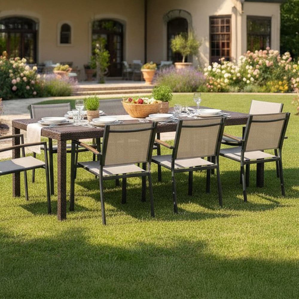 Table d'extérieur abbaviva marron - Maisons du Monde